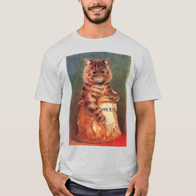 Camiseta Doces mistos de Louis Wain (Frente)