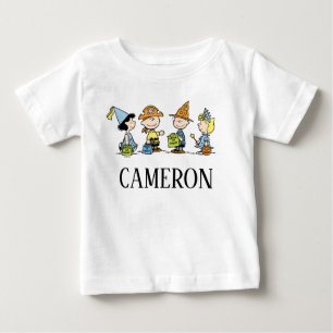 Camiseta Doces ou Travessuras de Halloween dos Peanuts
