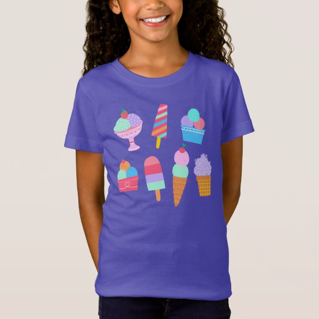 Camiseta Doces Tratamentos de Verão (Frente)