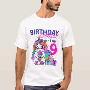 Camiseta Docinho aniversário de criança (9º Tema Unicórnio