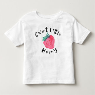 Camiseta Docinho Berry Strawberry Toddler
