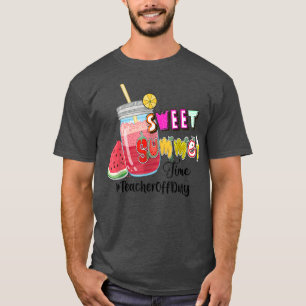 Camiseta Docinho, Horário de Verão, professor de serviço