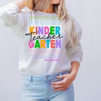 Camiseta Docinho Personalizado De Professora Do Jardim De I