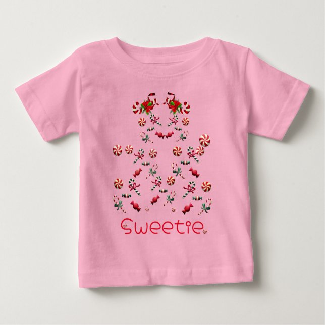 Camiseta Docinho Rosa Cubra Toddler Fashionável (Frente)