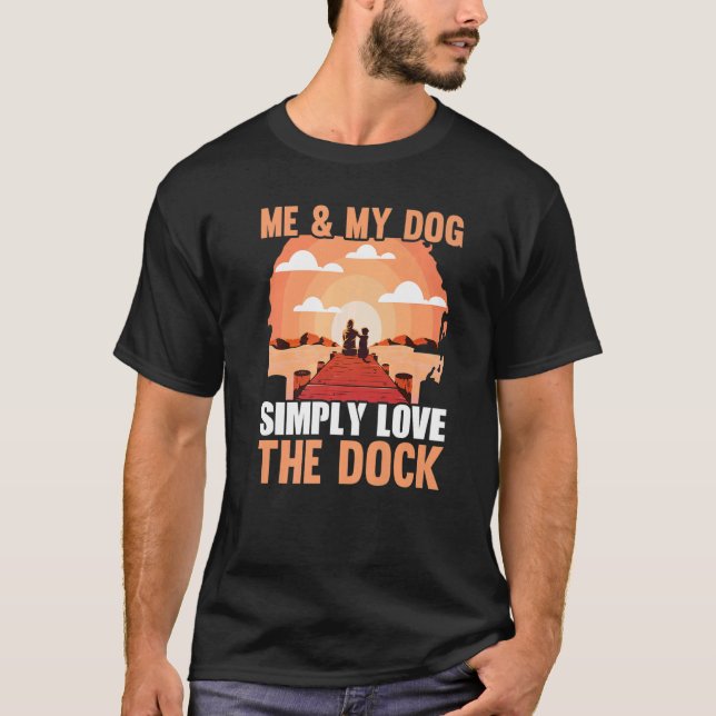 Camiseta Dock merging Love the dock (Frente)