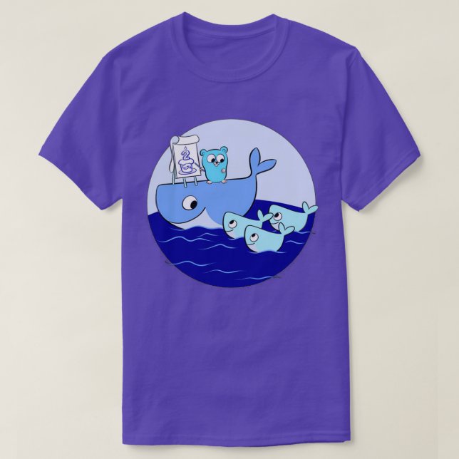 Camiseta docker gófista (Frente do Design)