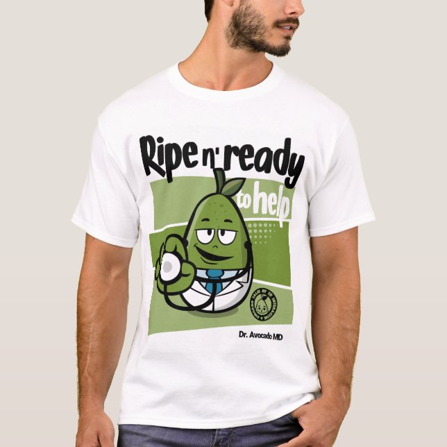 Camiseta Doctor aguacate  (Frente)