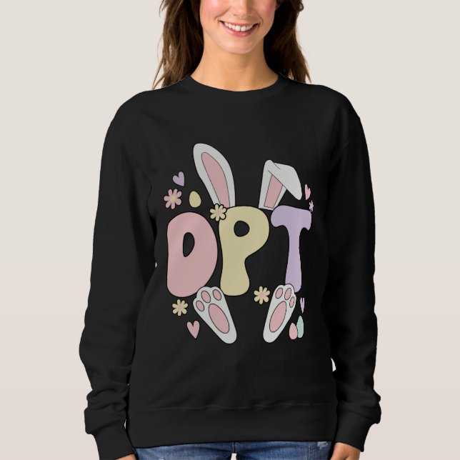 Camiseta Doctor Of Physical Therapy Easter Bunny DPT Easter (Frente)
