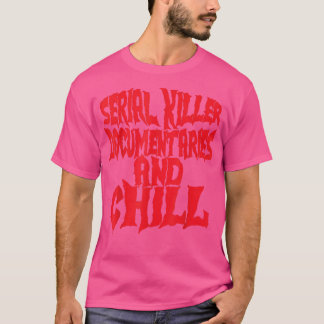 Camiseta Documentários Do Assassino Em Série E Halloween De