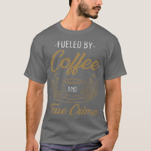 Camiseta Documentários Pré-Comerciais Da Cafeína "Crime Ver