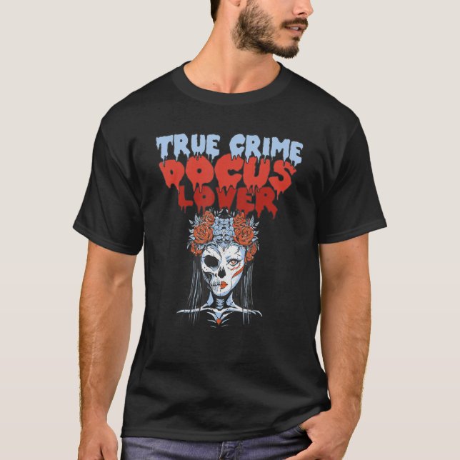 Camiseta Documentos do crime real (Frente)