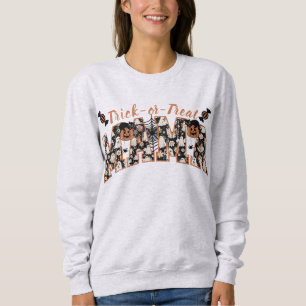 Camiseta Doçura de Impressão Floral ou Trick-or-Treat