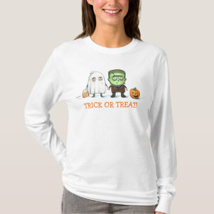 Camiseta Doçura ou travessura do Dia das Bruxas