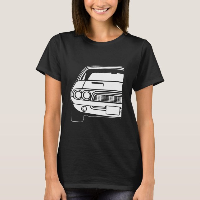 Camiseta Dodge Challenger 1973 2 (Frente)