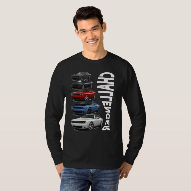 Camiseta Dodge Challenger SRT (Frente Completa)