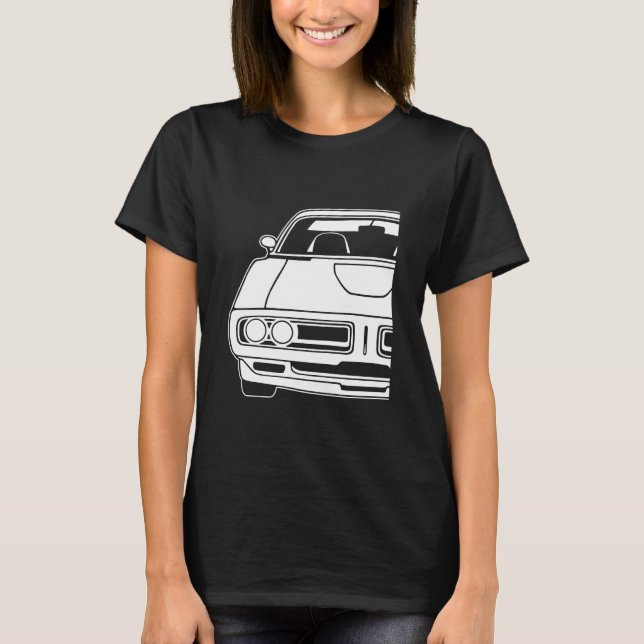 Camiseta Dodge Charger 1971 1 (Frente)