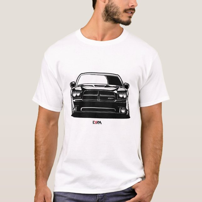 Camiseta Dodge Charger SRT 2006-2014 (Frente)