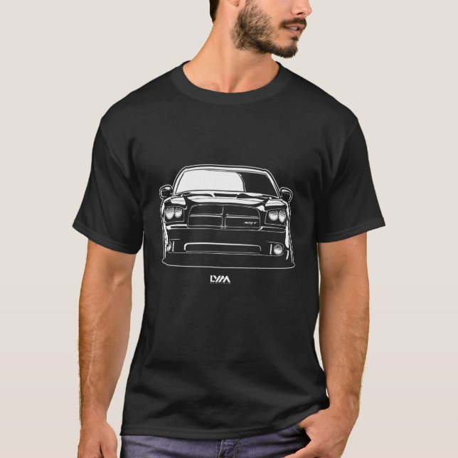 Camiseta Dodge Charger SRT 2006-2014 (Frente)