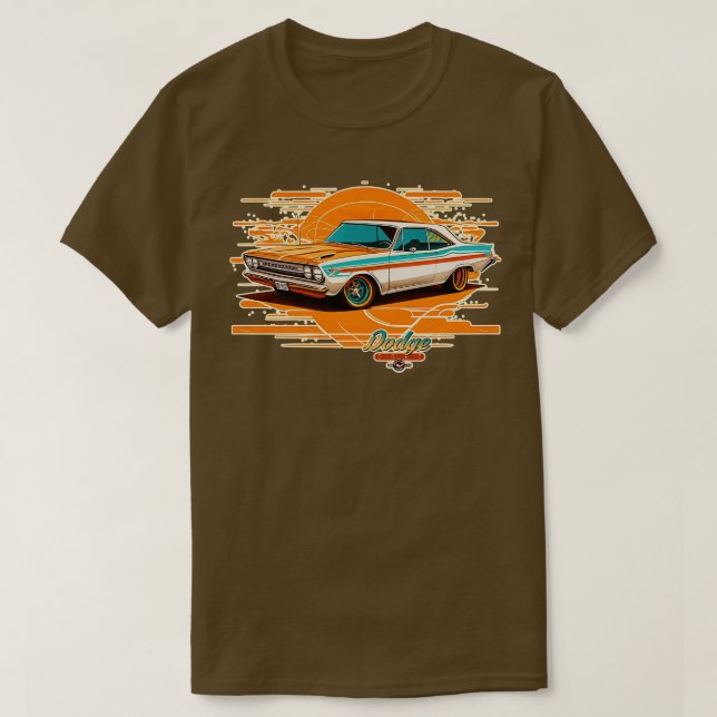 Camiseta Dodge Dart Muito Pouco Músculo (Frente do Design)