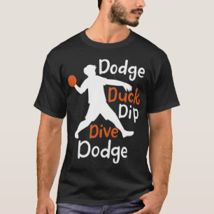 Camiseta Dodge Duck Dip Dive Dodge watercolor impressão do