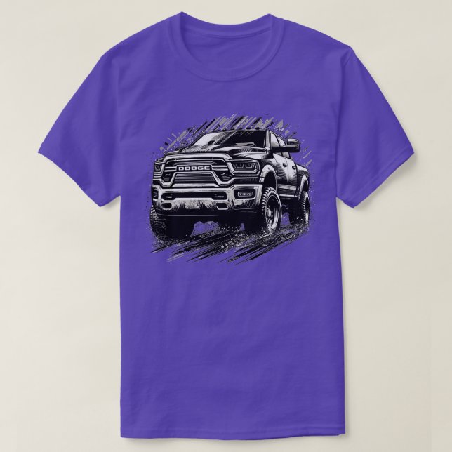 Camiseta Dodge Ram 4 (Frente do Design)