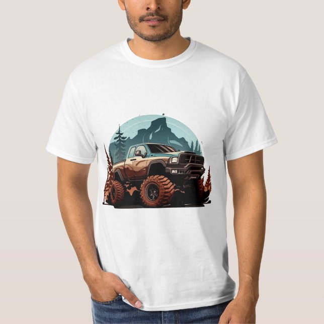 Camiseta Dodge Ram Rock Crawler (Frente)