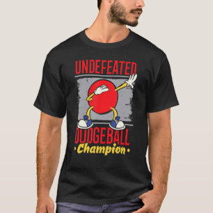Camiseta Dodgeball Champion Dodgeballer, campeão mundial de