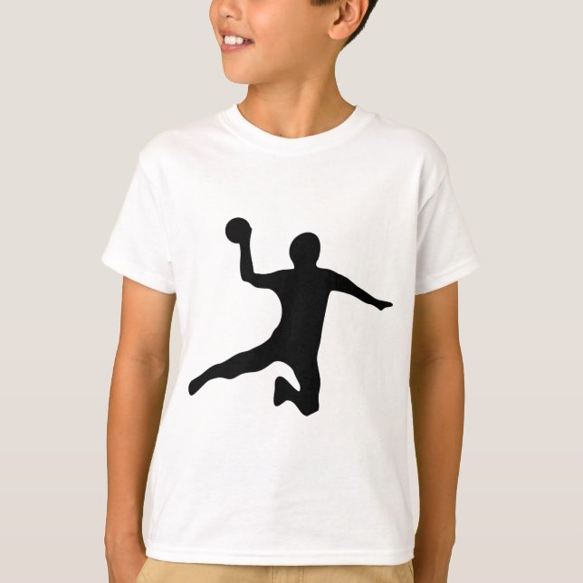 Camiseta dodgeball do spieler do handball (Frente)