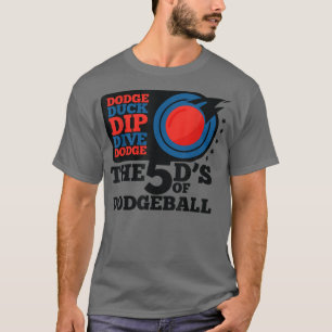 Camiseta Dodgeball Dodge Duck Dive 5 D's Graphic T
