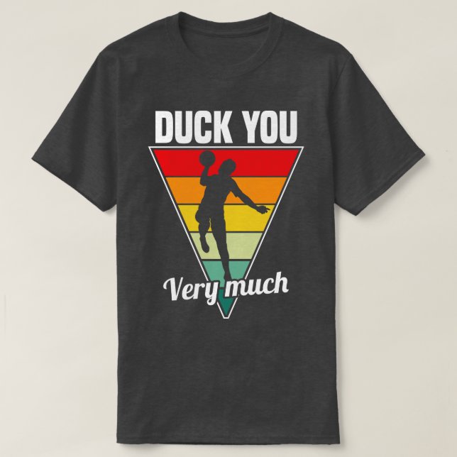 Camiseta Dodgeball Duck Você Muito (Frente do Design)