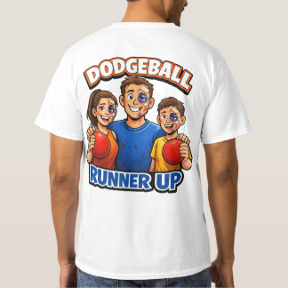 Camiseta dodgeball runner up