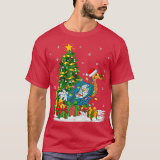Camiseta Dodo Bird Lover Family Correspondendo Santa Hat Do