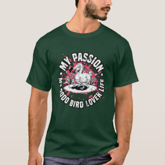 Camiseta Dodo Bird Lover My Passion My Dodo Etinct Bird Div