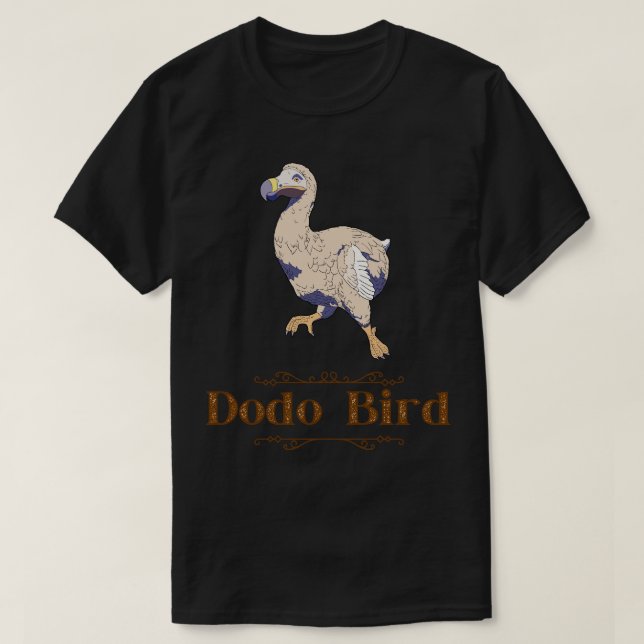 Camiseta Dodo Bird TSirt (Frente do Design)