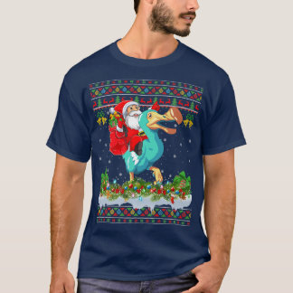 Camiseta Dodo Bird Xmas Pajama Papais noeis Febris Andando 