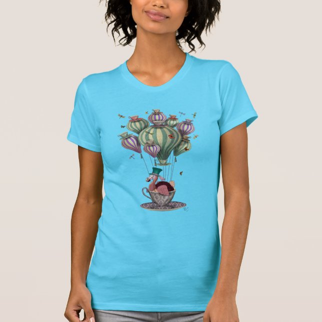 Camiseta Dodo em Teacup com Dragonflies (Frente)