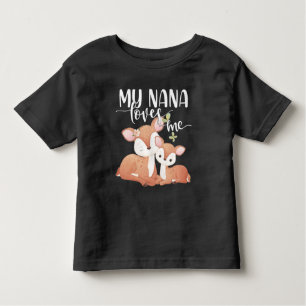 Camiseta Doe and Fawn Minha Nana me ama