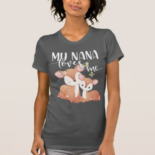 Camiseta Doe and Fawn Minha Nana me ama