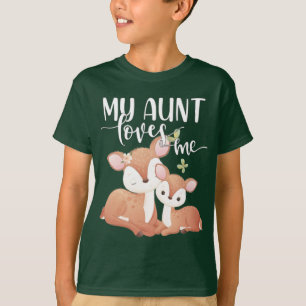 Camiseta Doe and Fawn Minha Tia me ama