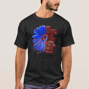 Camiseta Doença Cardíaca Congênita CHD Daisy Não Sabemos H