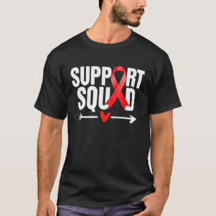 Camiseta Doença Cardíaca Guerreira de Apoio à Doença Cardía