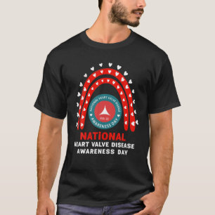 Camiseta Doença cardíaca Sensibilização Doença das Válvulas