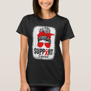 Camiseta Doença Cardíaca Sensibilização Saúde Cardíaca Infa