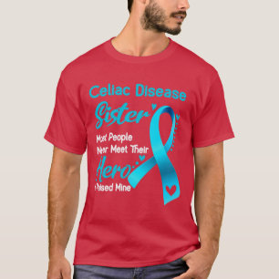 Camiseta Doença Celiac Irmã A Maioria Das Pessoas Nunca Enc