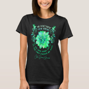 Camiseta DOENÇA CELIAC SENSIBILIZAÇÃO Flor Não sabemos como
