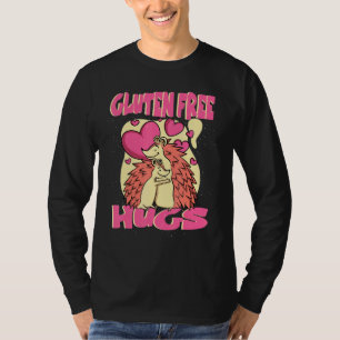 Camiseta Doença Celular De Abraços Livres De Glúten