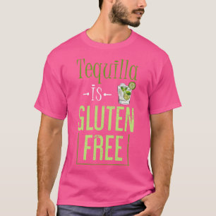 Camiseta Doença Celular Engraçada Presente Tequilla Gluten