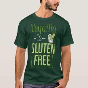 Camiseta Doença Celular Engraçada Presente Tequilla Gluten 