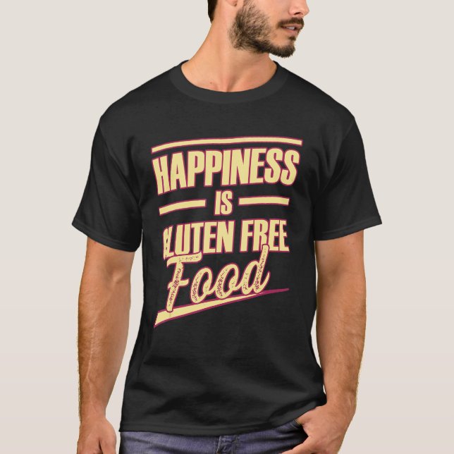 Camiseta Doença Celular Livre de Glúten (Frente)