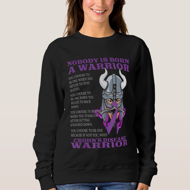 Camiseta Doença Crohal Sensibilização para a Doença Bowel (Frente)